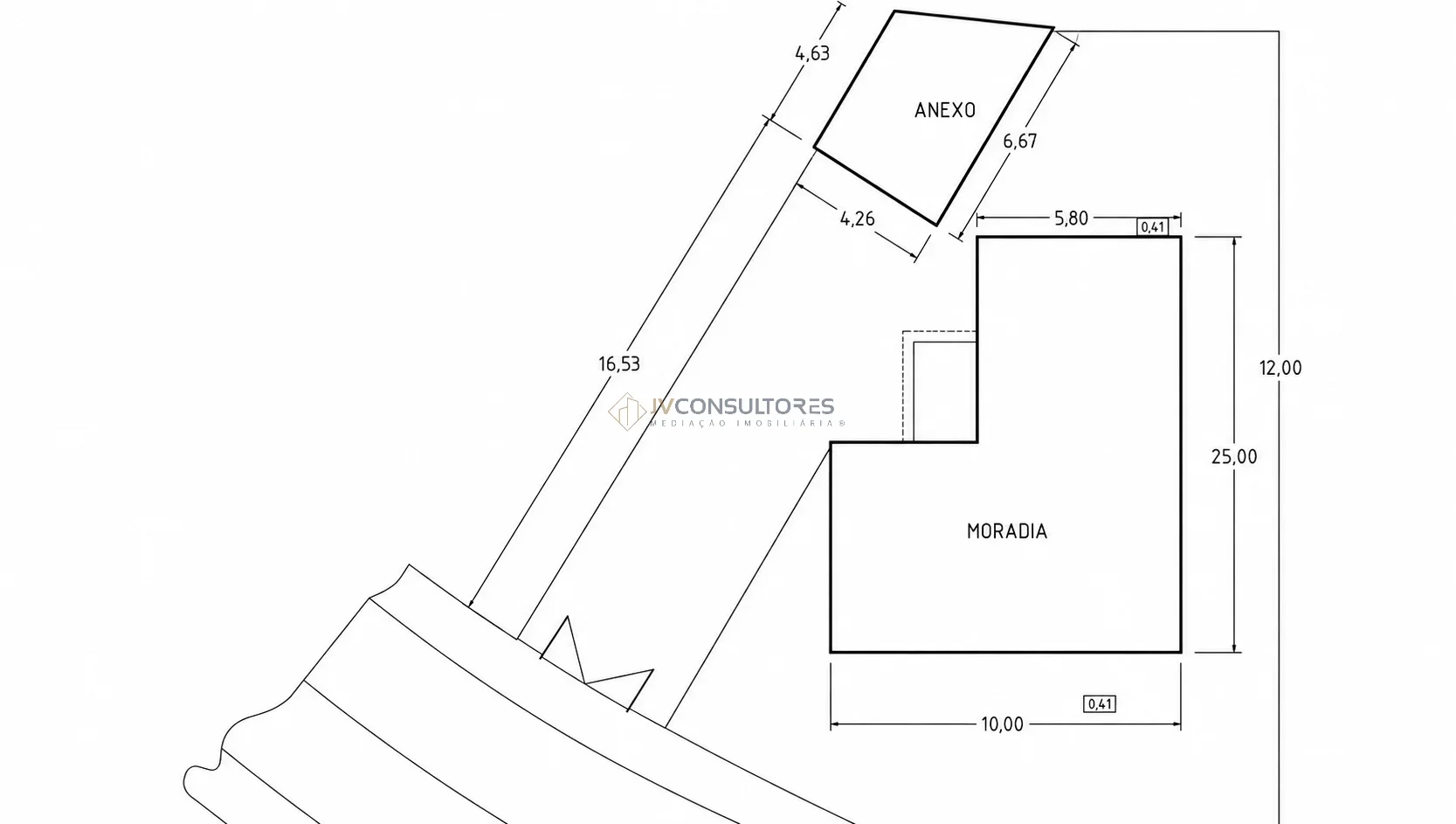 Moradia T4 em Estarreja — planta — 1