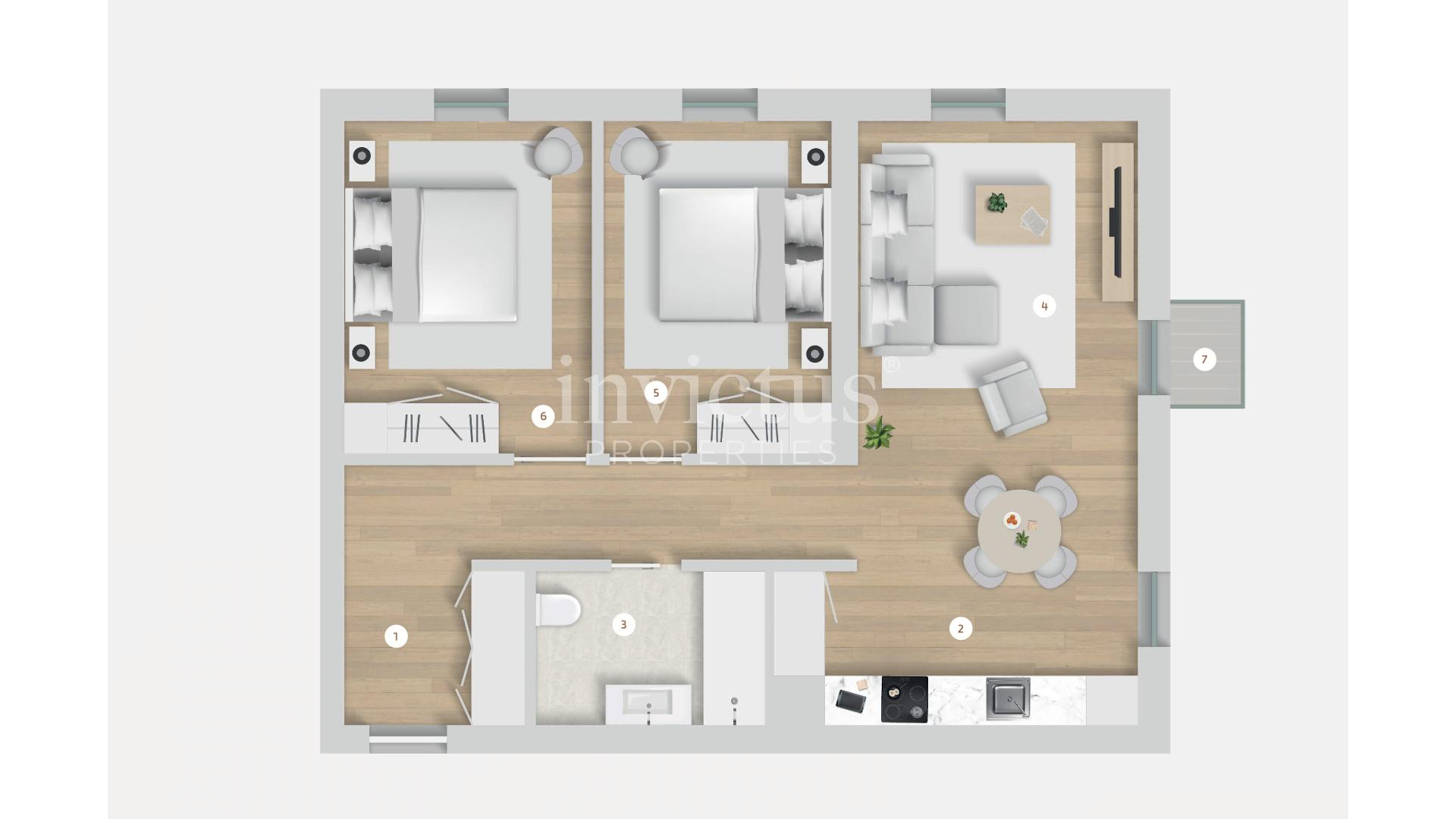 Apartamento T2 Venda em Cedofeita, Santo Ildefonso, Sé, Miragaia, São Nicolau e Vitória,Porto — foto 5