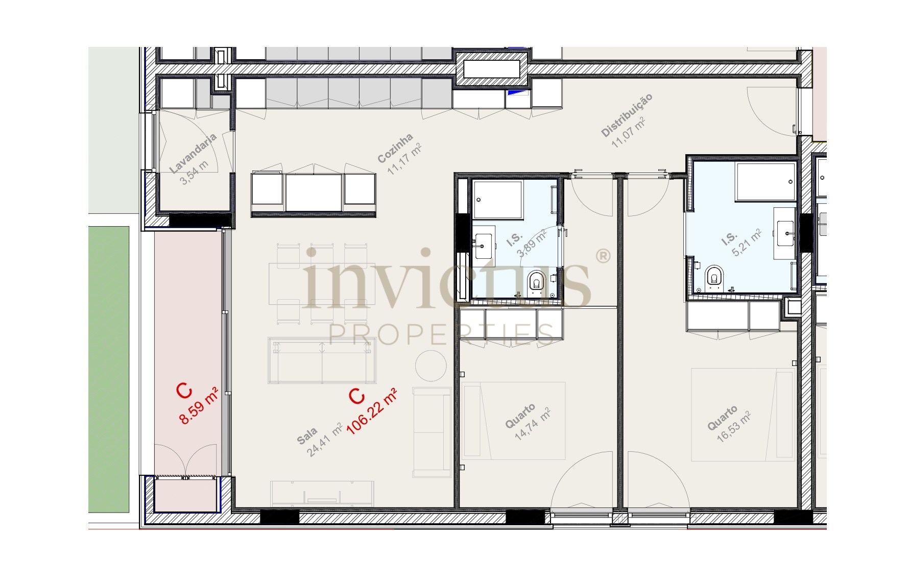 Apartamento T2 Venda em Azurém,Guimarães — foto 8