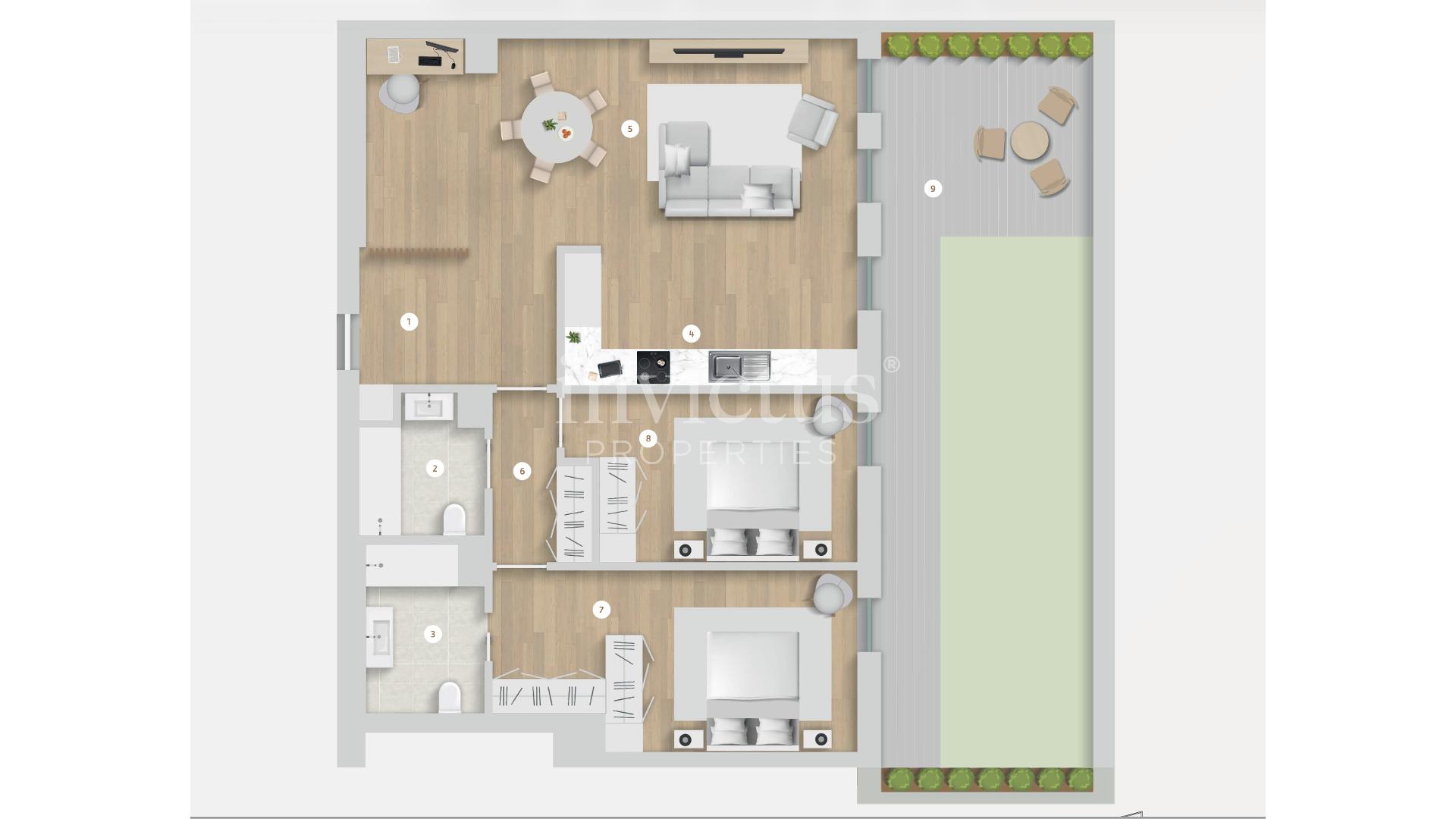 Apartamento T2 Venda em Cedofeita, Santo Ildefonso, Sé, Miragaia, São Nicolau e Vitória,Porto — foto 6