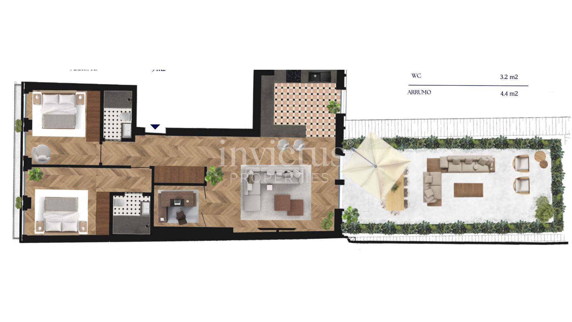 Apartamento T2+1 Venda em Cedofeita, Santo Ildefonso, Sé, Miragaia, São Nicolau e Vitória,Porto — foto 7