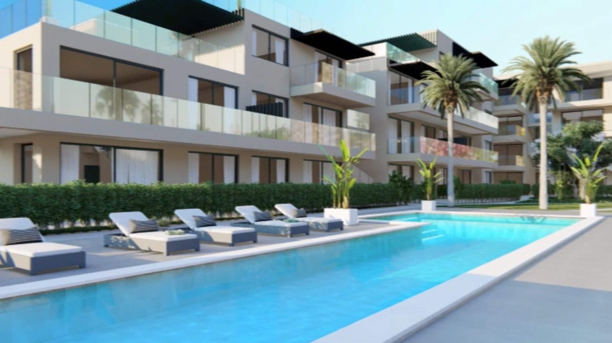 Apartamento T2 de luxo condomínio privado junto à Marina de Vilamoura