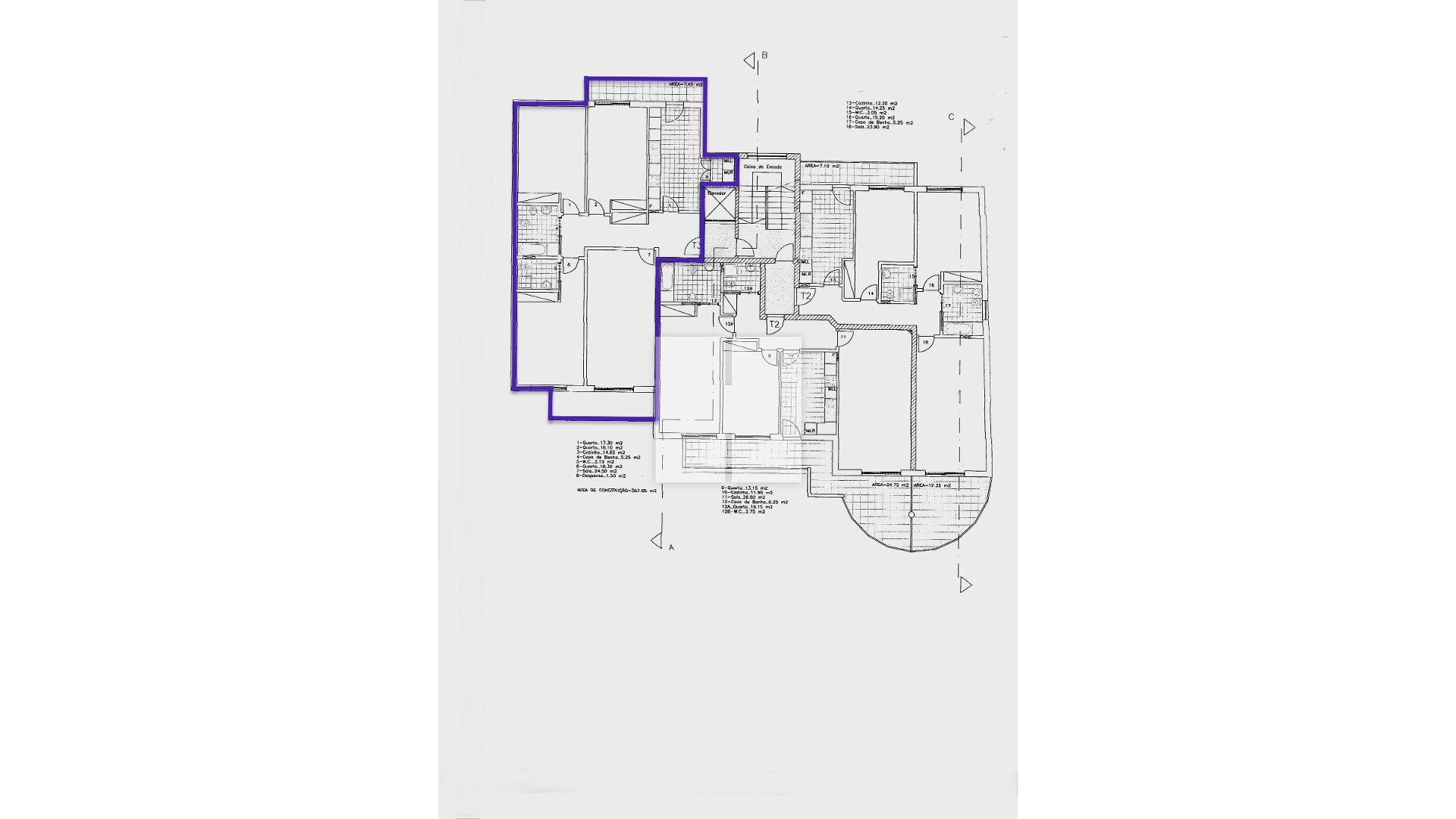 Apartamento T3 em São Pedro — foto 34