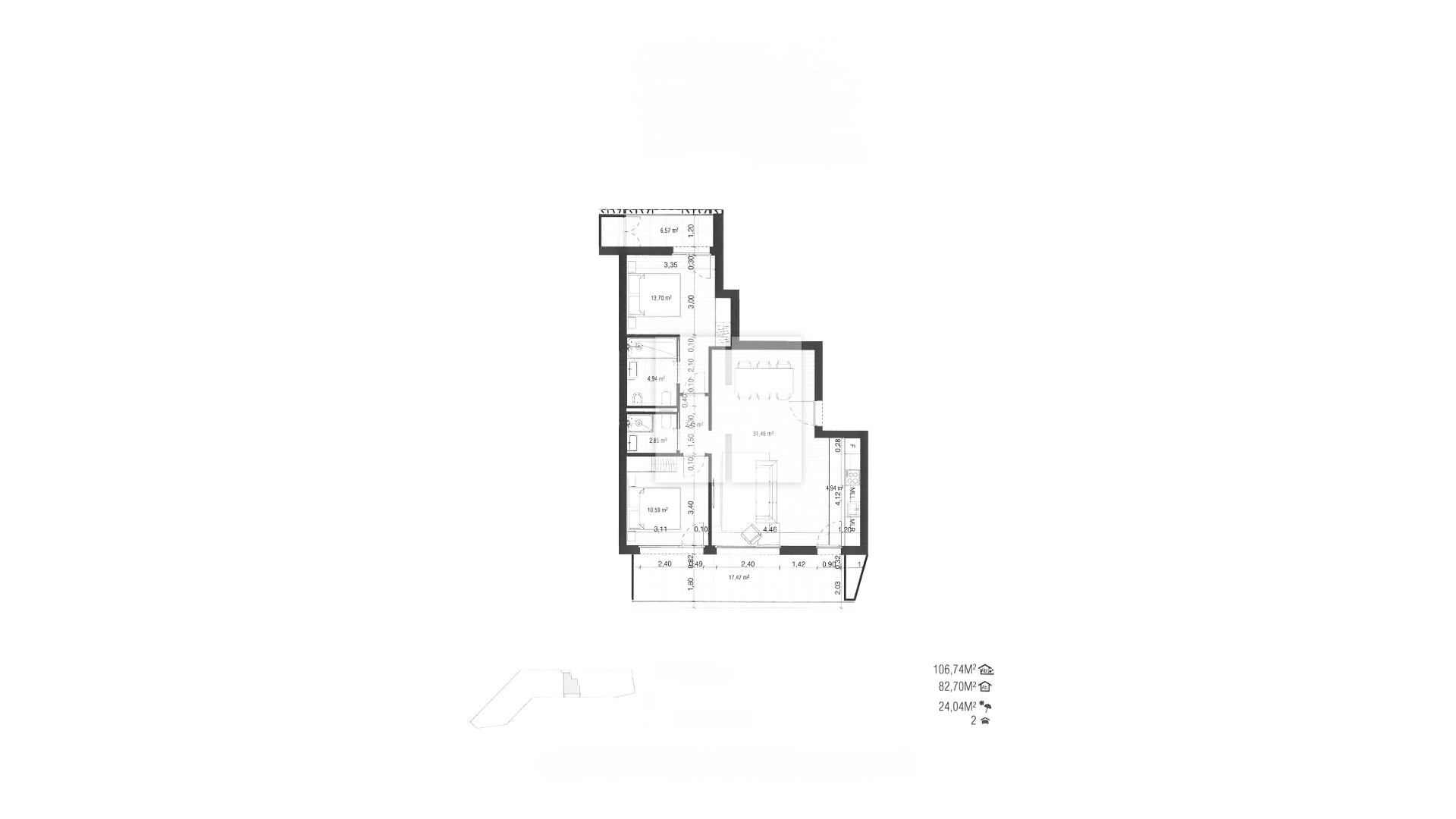 Apartamento T3 em Buarcos e São Julião — foto 17