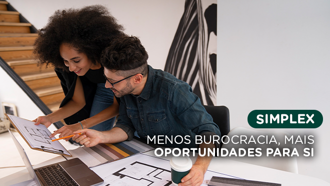 Simplex: menos burocracia, mais oportunidades para si!